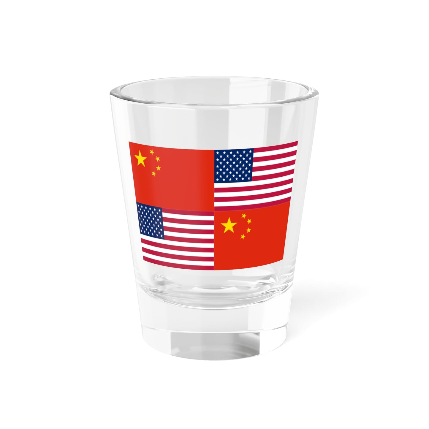 China America Flag (United States) Shot Glass 1.5oz