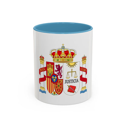 Coat of Arms of Spanish Judiciary Badges (Magistrates, Judges and Attorneys) - Accent Coffee Mug