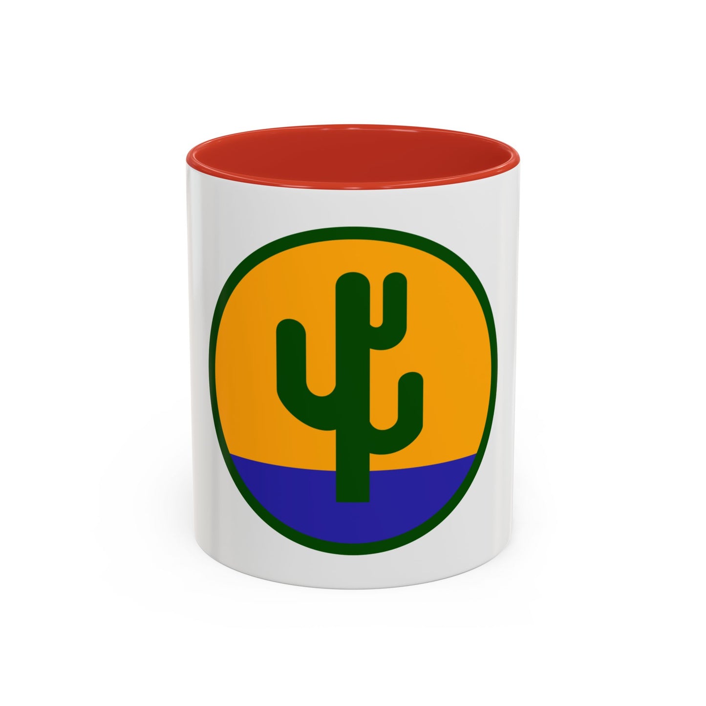 US 103rd Infantry Division (U.S. Army) Accent Coffee Mug