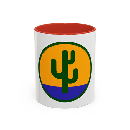US 103rd Infantry Division (U.S. Army) Accent Coffee Mug