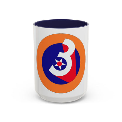 3 Air Force (U.S. Army) Accent Coffee Mug