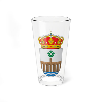 Escudo de Alcántara (Spain) (Coat of Arms) Pint Glass 16oz
