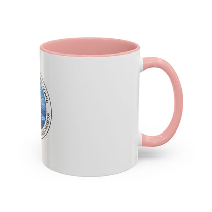 USCG Station Channel Islands Harbor (U.S. Coast Guard) Accent Coffee Mug