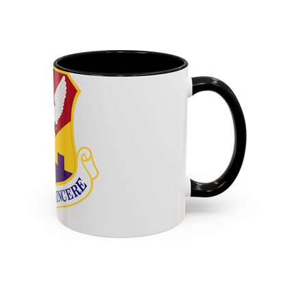 87th Air Base Wing Emblem (U.S. Air Force) Accent Coffee Mug