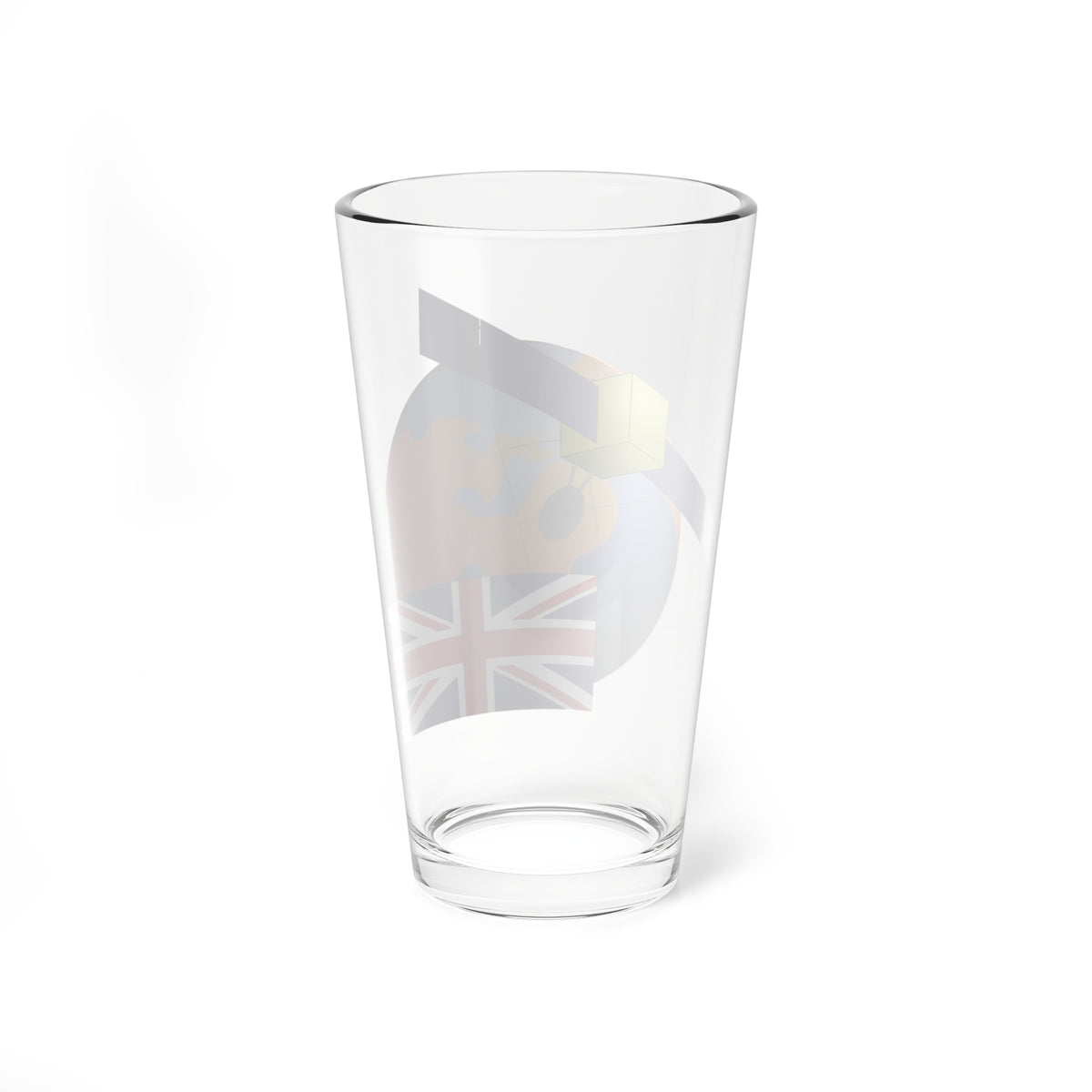 UK-Satellite (United Kingdom) Pint Glass 16oz