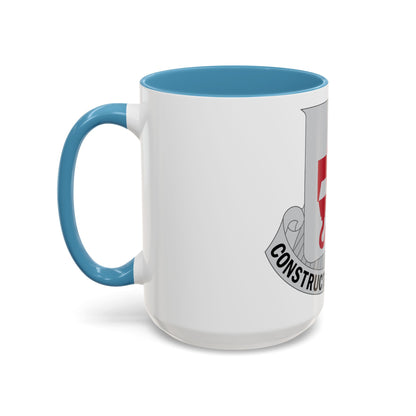 244 Engineer Battalion (U.S. Army) Accent Coffee Mug