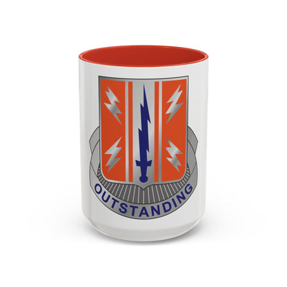 44 Signal Battalion (U.S. Army) Accent Coffee Mug