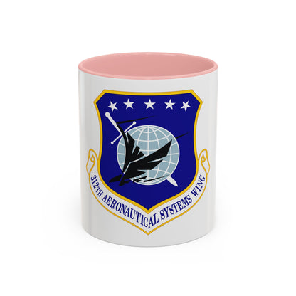 312th Aeronautical Systems Wing (U.S. Air Force) Accent Coffee Mug