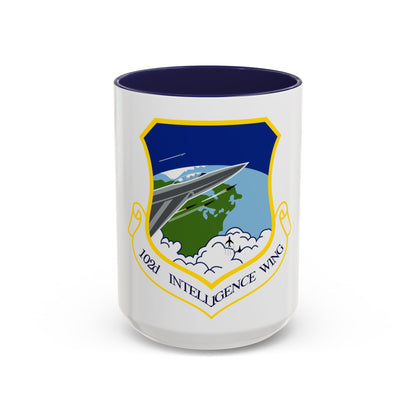 1014px 102nd Intelligence Wing emblem (U.S. Air Force) Accent Coffee Mug