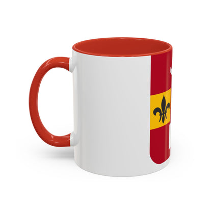 740th Antiaircraft Artillery Gun Battalion v2 (U.S. Army) Accent Coffee Mug