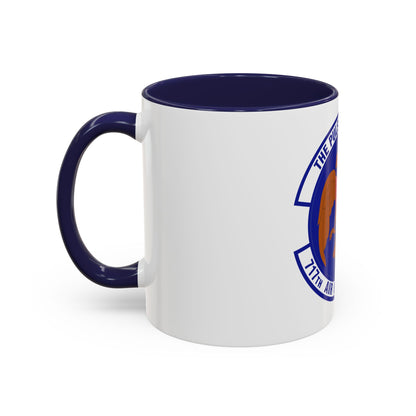 717th Air Base Squadron (U.S. Air Force) Accent Coffee Mug
