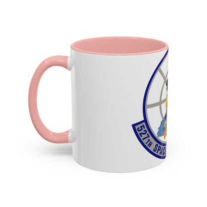 527th Space Aggressor Squadron (U.S. Air Force) Accent Coffee Mug