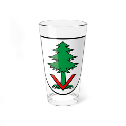 Wappen Vordemwald AG (Switzerland) (Coat of Arms) Pint Glass 16oz