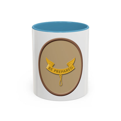 Second Class (Boy Scout Merit Badge) Accent Coffee Mug