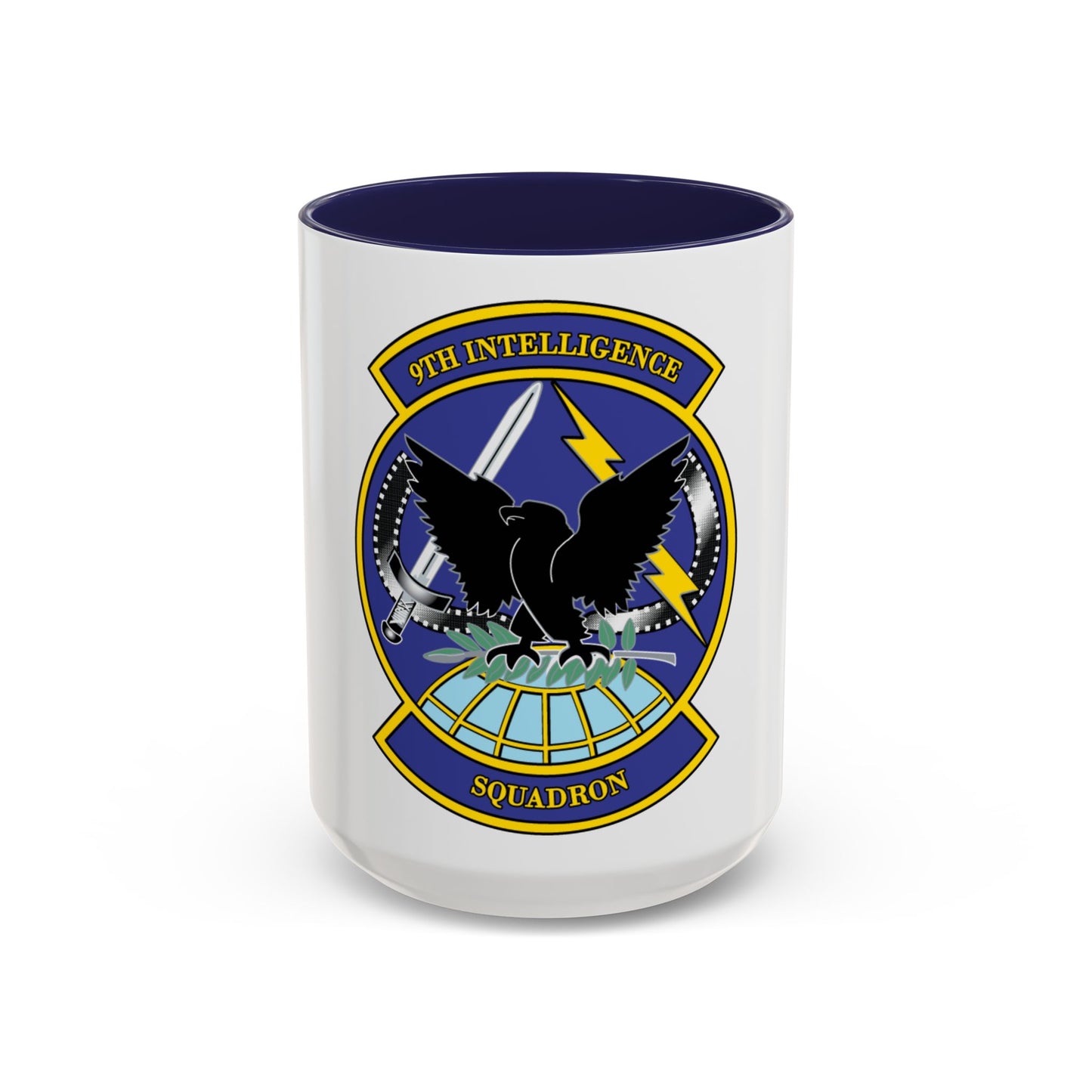 9th Intelligence Sq (U.S. Air Force) Accent Coffee Mug