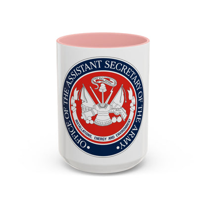 Installations Energy and Environment (U.S. Army) Accent Coffee Mug