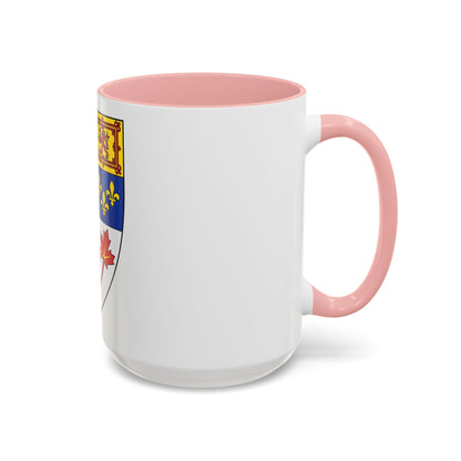 Arms of Canada (shield) - Accent Coffee Mug