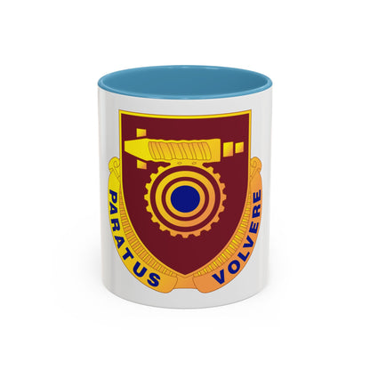 77 Transportation Battalion (U.S. Army) Accent Coffee Mug
