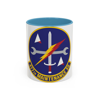 477th Maintenance Squadron (U.S. Air Force) Accent Coffee Mug