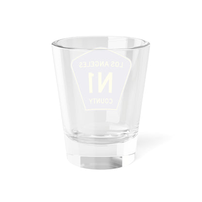 Los Angeles County N1 (California) (Road Sign) Shot Glass 1.5oz
