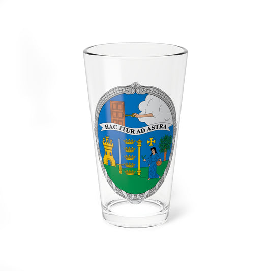 Escudo de Aracena (Spain) (Coat of Arms) Pint Glass 16oz