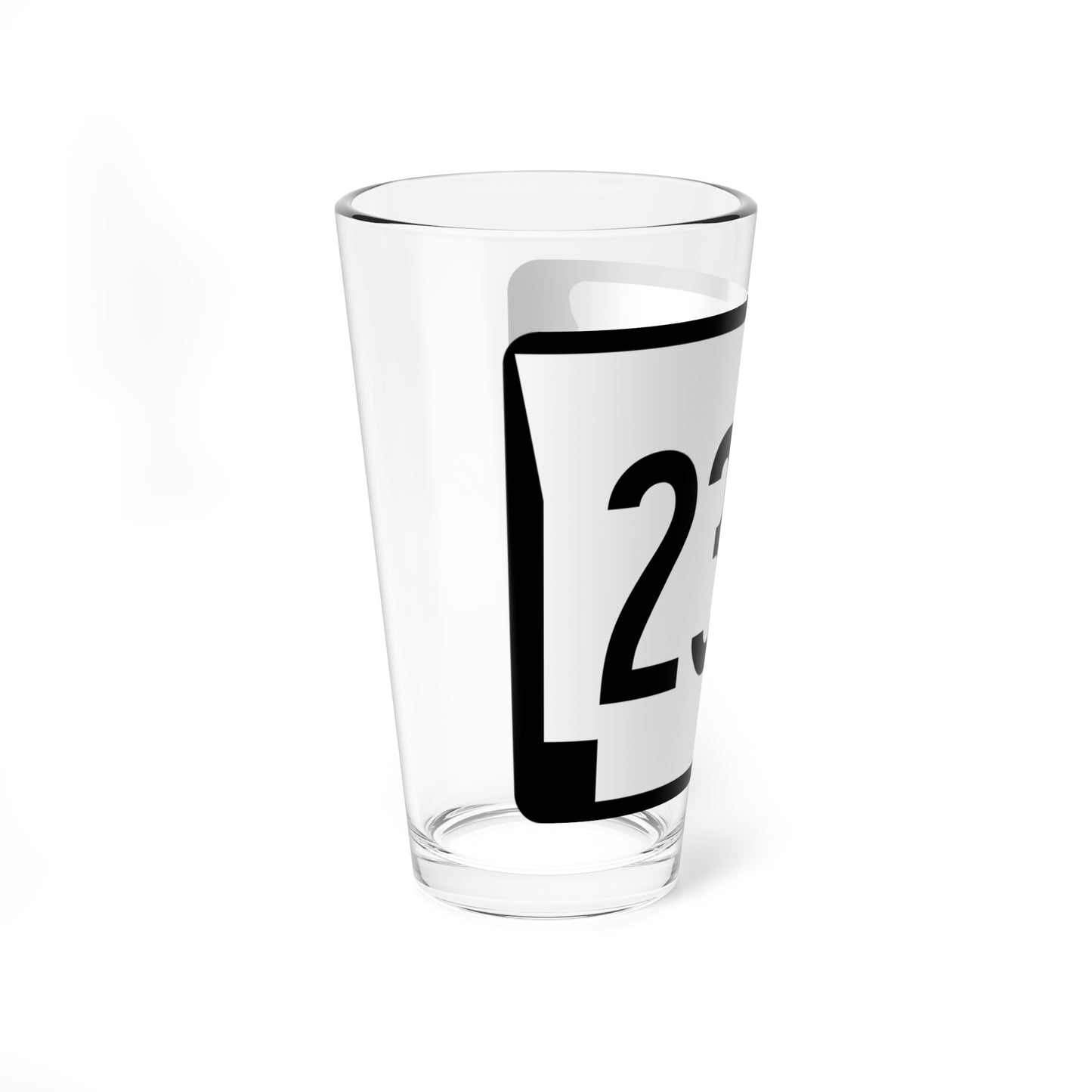 Arkansas 238S (Arkansas) (Road Sign) Pint Glass 16oz