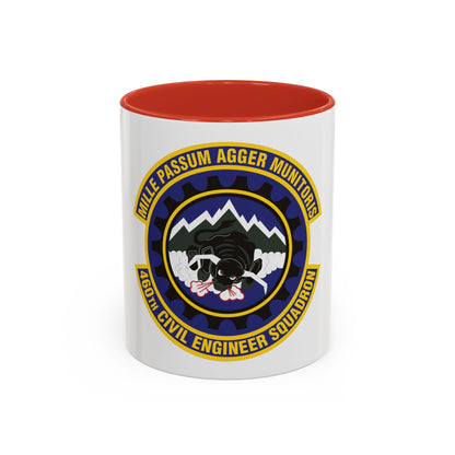 460th Civil Engineer Squadron (U.S. Air Force) Accent Coffee Mug