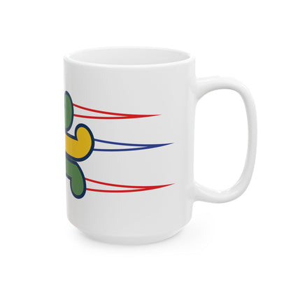 Gonfalon of William the Conqueror (France) White Coffee Mug