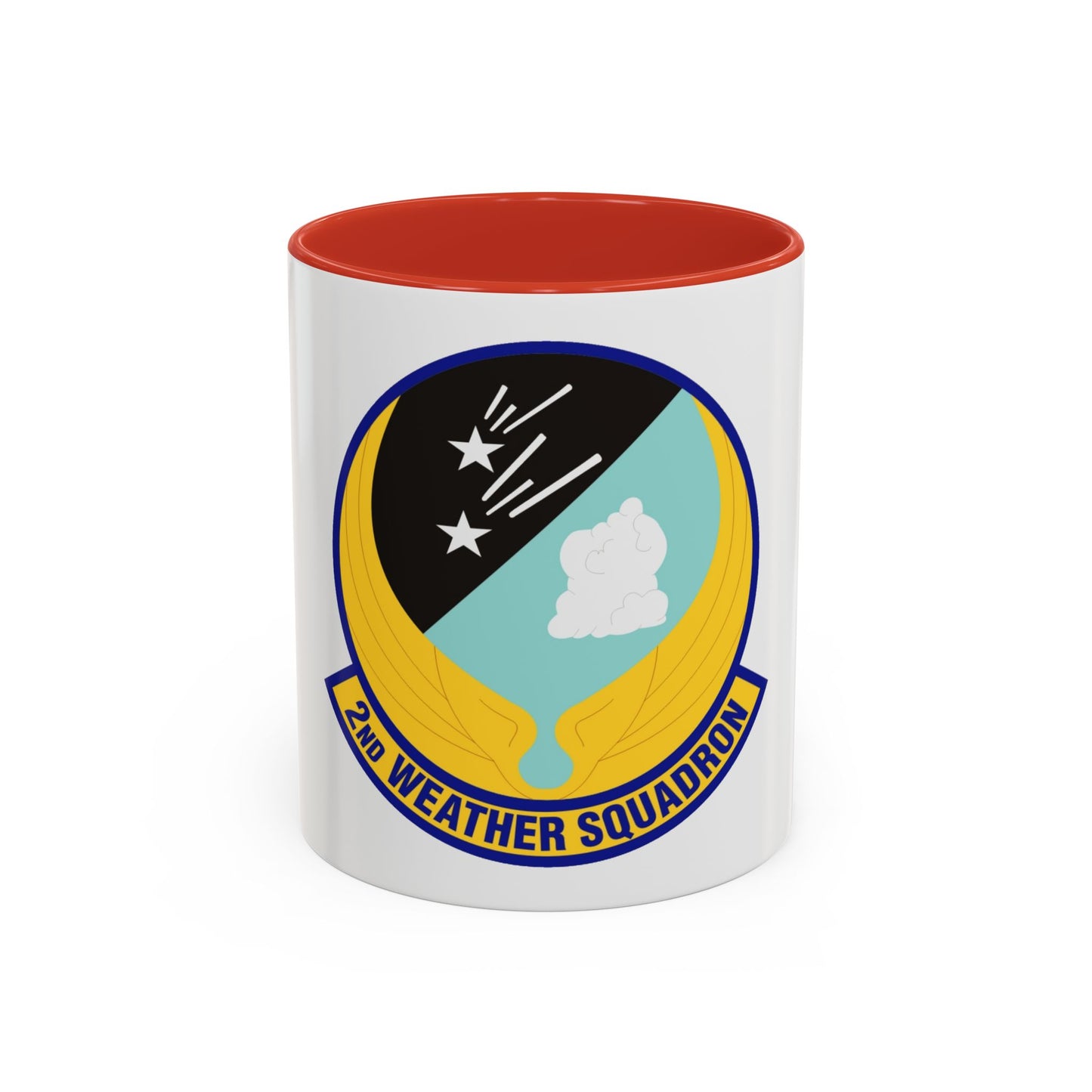 2d Weather Squadron (U.S. Air Force) Accent Coffee Mug