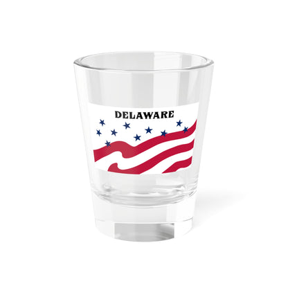 Flag of Delaware County Iowa Sesquicentennial (United States) Shot Glass 1.5oz