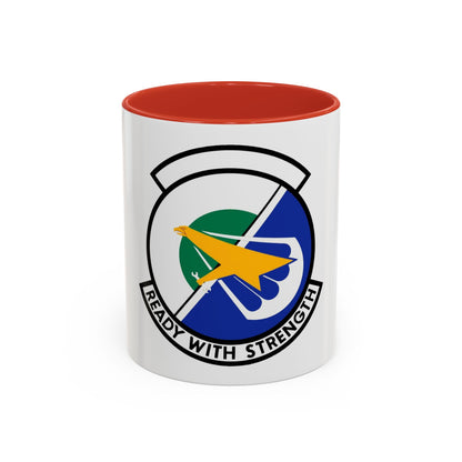 314 Aircraft Maintenance Squadron AETC (U.S. Air Force) Accent Coffee Mug