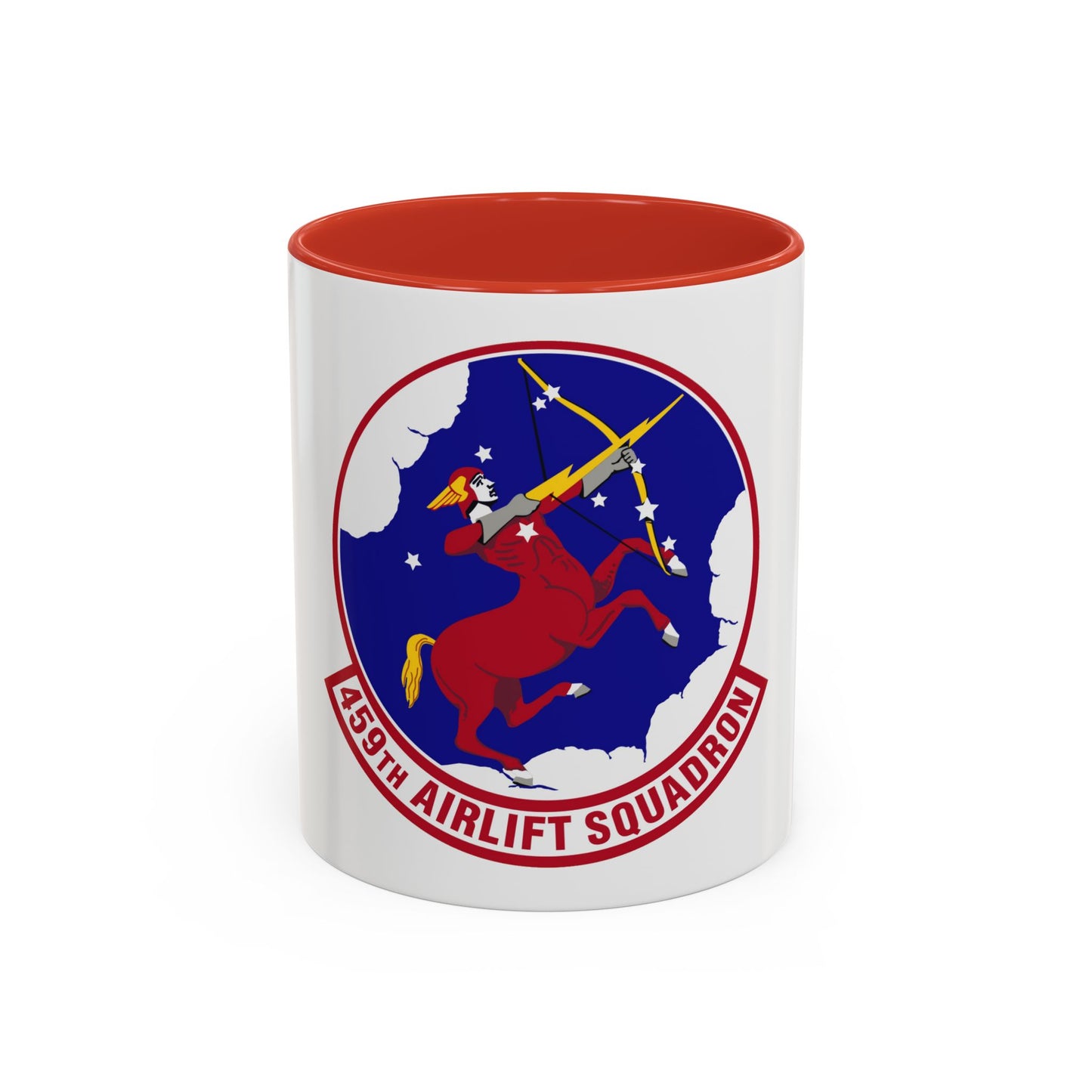459th Airlift Squadron (U.S. Air Force) Accent Coffee Mug