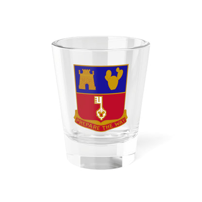 Verre à liqueur du 116e bataillon du génie (armée américaine) 1,5 oz