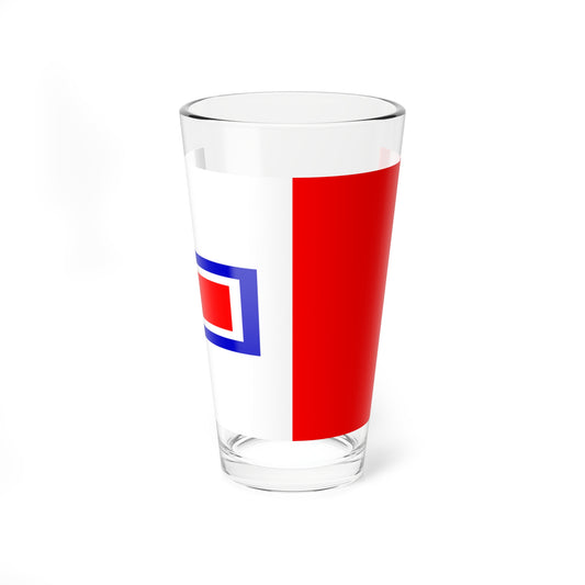 Flag of Hayward Wisconsin (United States) Pint Glass 16oz
