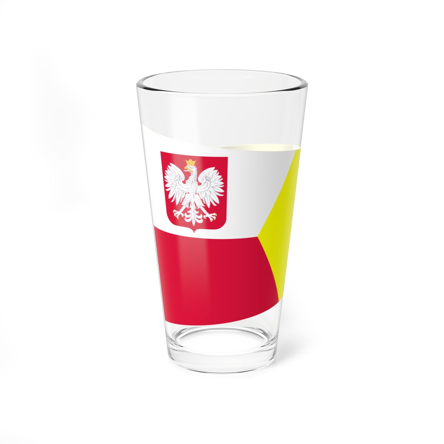 POL dowodca obrony wybrzeza rank flag (Poland) Pint Glass 16oz