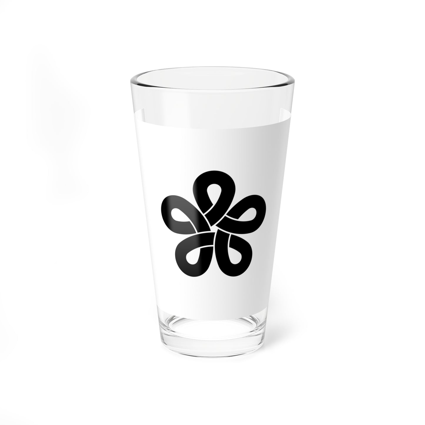 Flag of Fukuoka Prefecture variant1 (Japan) Pint Glass 16oz