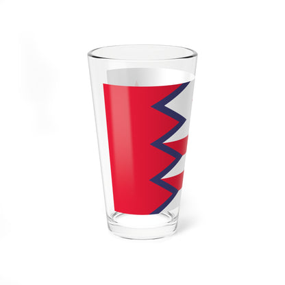 Flag of Washington Maine (United States) Pint Glass 16oz