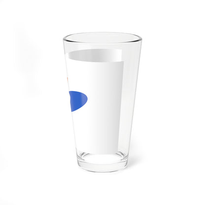 Flag of Nakadomari Aomori (Japan) Pint Glass 16oz