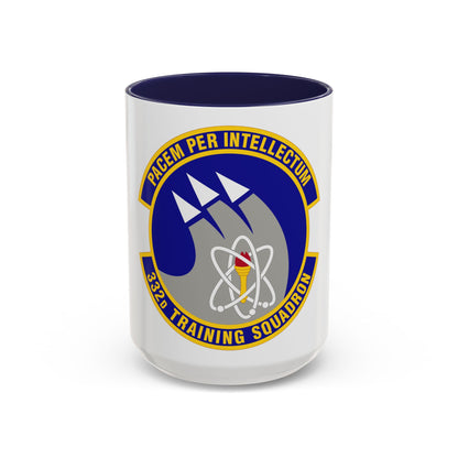 332 Training Squadron AETC (U.S. Air Force) Accent Coffee Mug