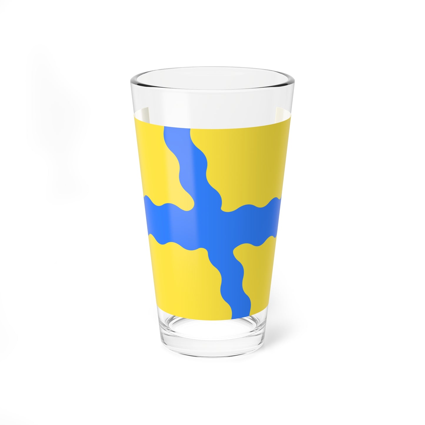 Flag of Kirensk (Russia) Pint Glass 16oz