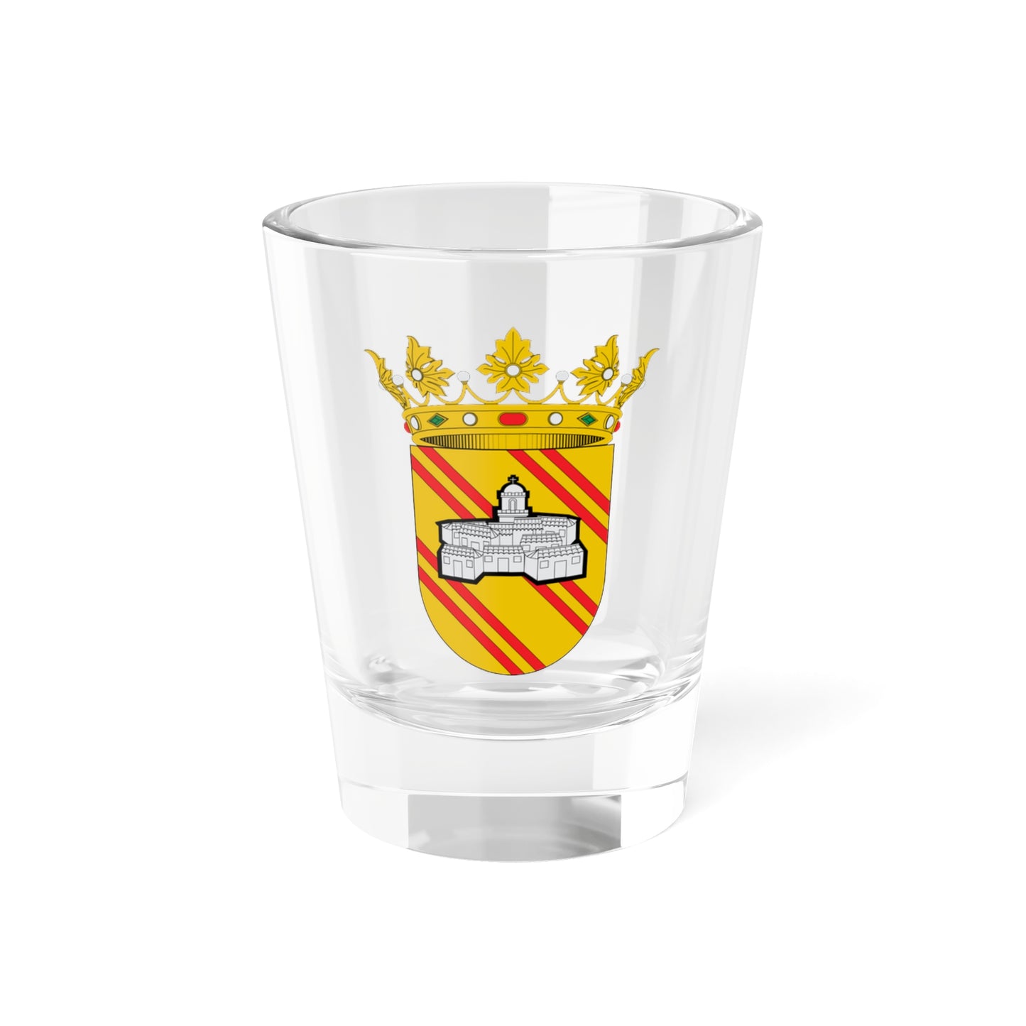 Escudo de la Granja de la Costera (Spain) (Coat of Arms) Shot Glass 1.5oz