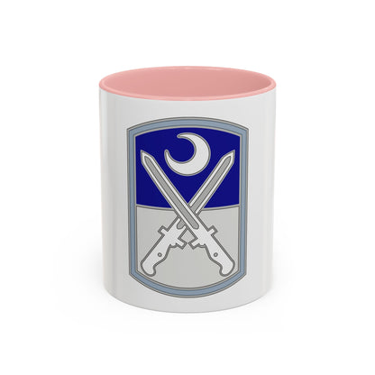 218 Maneuver Enhancement Brigade 3 (U.S. Army) Accent Coffee Mug