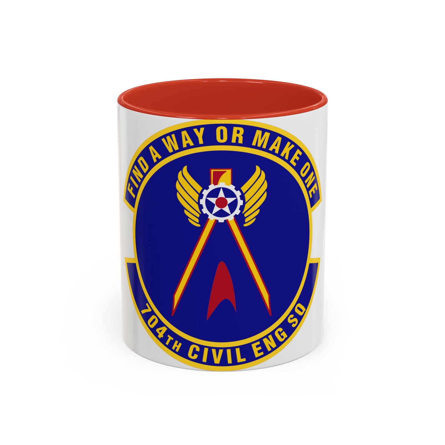 704th Civil Engineer Squadron (U.S. Air Force) Accent Coffee Mug