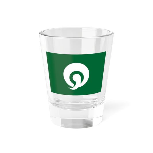 Flag of Abiko Chiba (Japan) Shot Glass 1.5oz