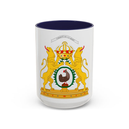 Coat of arms of the First Empire of Haiti - Accent Coffee Mug