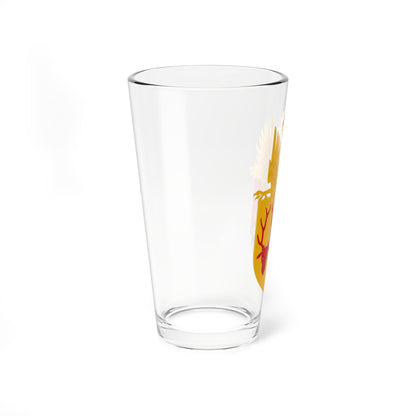 Vlamertinge wapen (Belgium) (Coat of Arms) Pint Glass 16oz