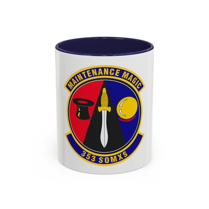 353d Special Operations Maintenance Squadron (U.S. Air Force) Accent Coffee Mug