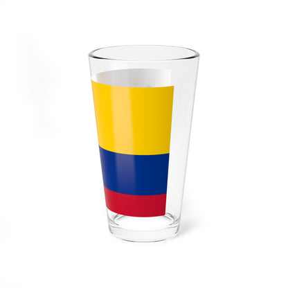 Flag of the First Republic of Venezuela version 1 (Venezuela) Pint Glass 16oz