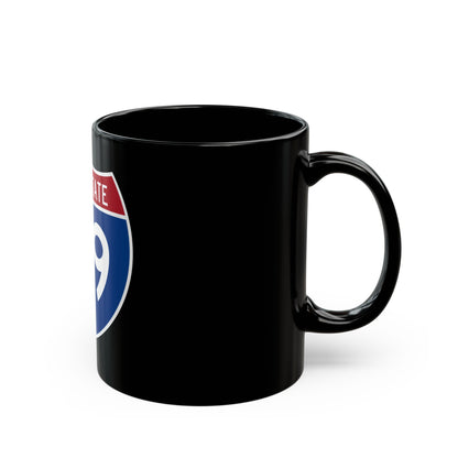 Interstate 99 (U.S. Highways) Black Coffee Mug