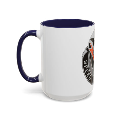 327 Signal Battalion (U.S. Army) Accent Coffee Mug